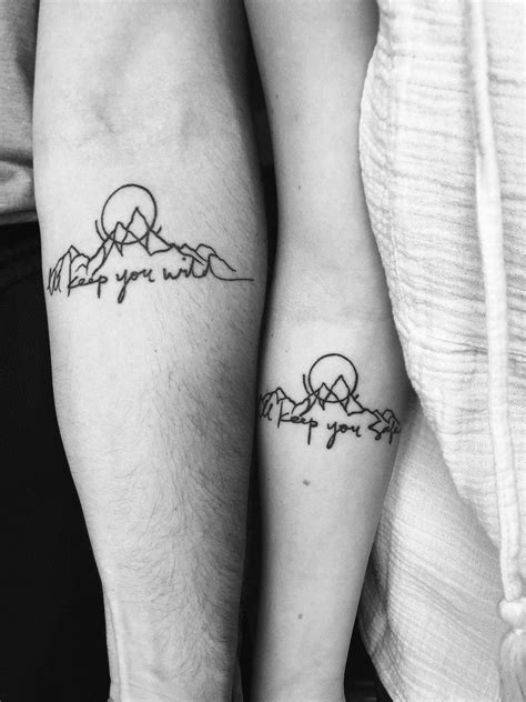 meaningful husband and wife tattoos|35 Matching Couple Tattoos to Inspire You